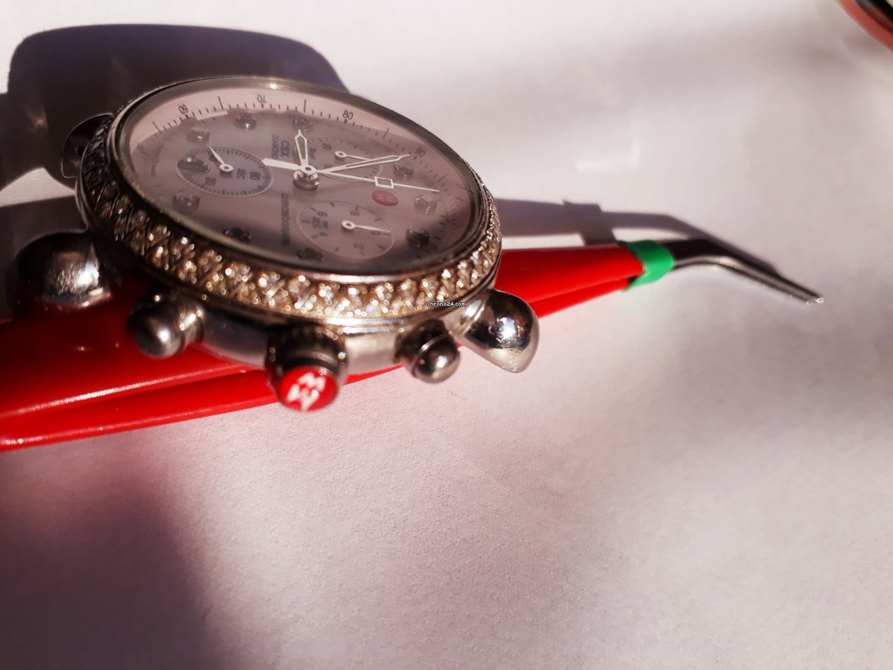 IMG_9081 Michele CSX Mens watch Unisex Quartz Steel MWW03M000114 Replica 8