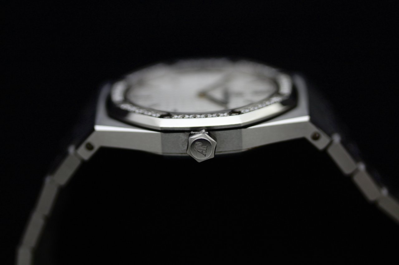 IMG_9081 Audemars Piguet Royal Oak Lady Quartz Steel 67651ST Replica 8