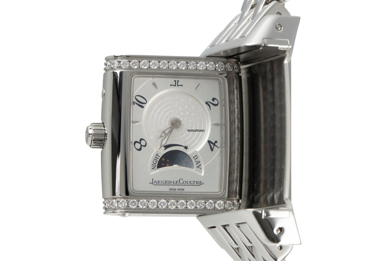 IMG_9081 Jaeger-LeCoultre Reverso Lady Womens watch Manual winding Steel 296.8.74 Replica 8