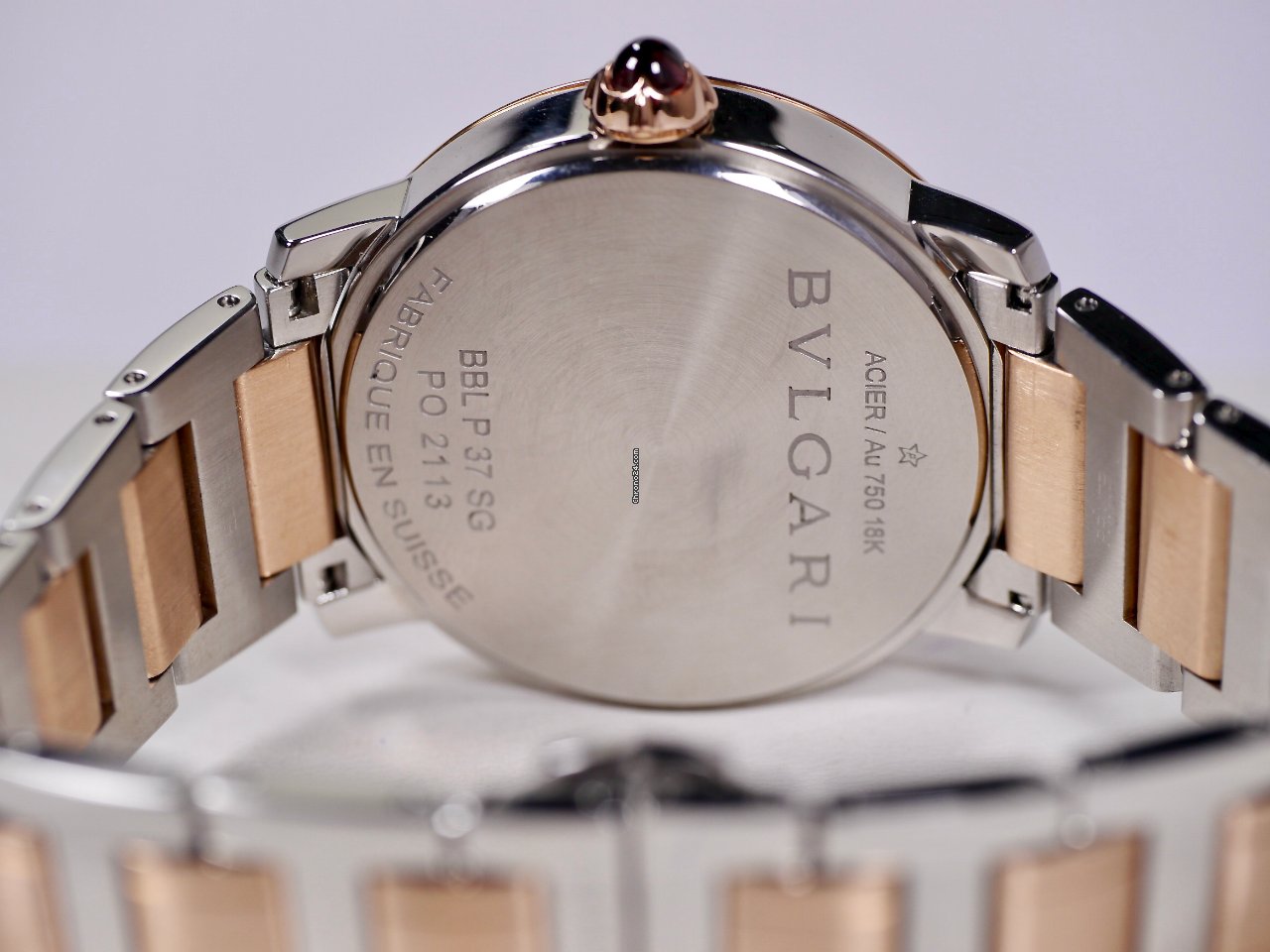 IMG_9081 Bulgari Bulgari Womens watch Automatic Gold Steel BBL37WSPG 12 Replica 8