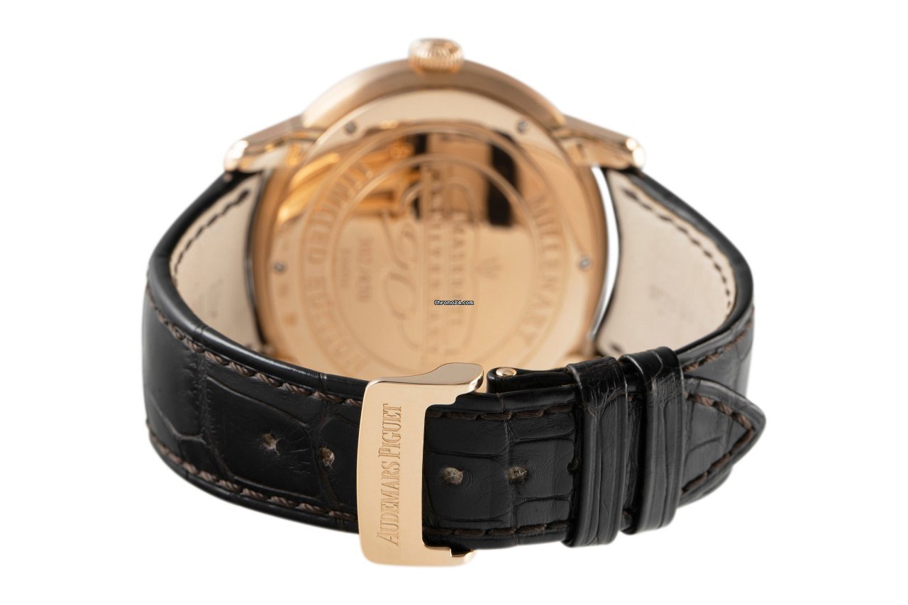 IMG_9081 Audemars Piguet Millenary Mens watch Unisex Automatic Red gold 26150OR.OO.D003CU.01 Replica 8