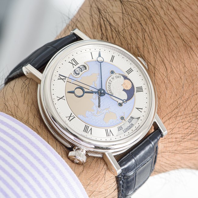 IMG_9081 Breguet Classique Mens watch Unisex Automatic Platinum 5717PT AS 9ZU Replica 8
