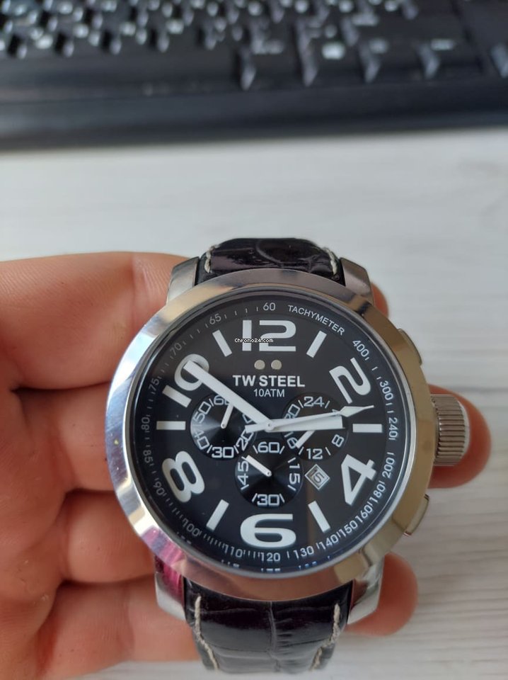 IMG_9081 TW Steel Mens watch Unisex Quartz Steel TW51 Replica 8