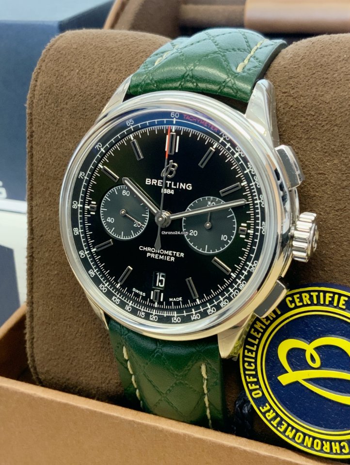 IMG_9081 Breitling Mens watch Unisex Automatic Steel AB0118A11L1X1 Replica 8