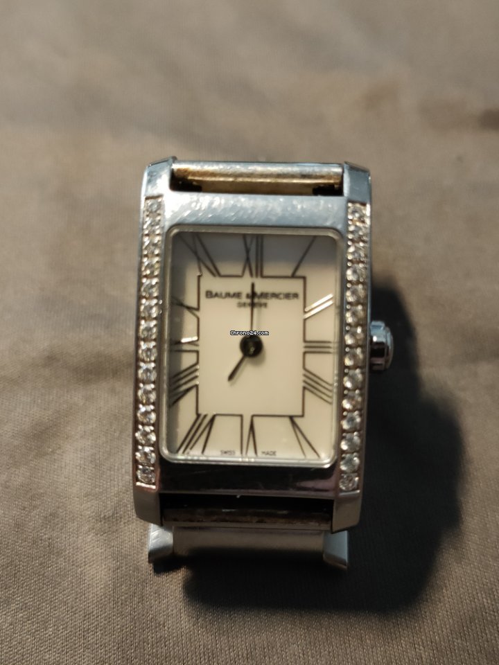 IMG_9081 Baume & Mercier Hampton Womens watch Quartz Steel 65406 Replica 8