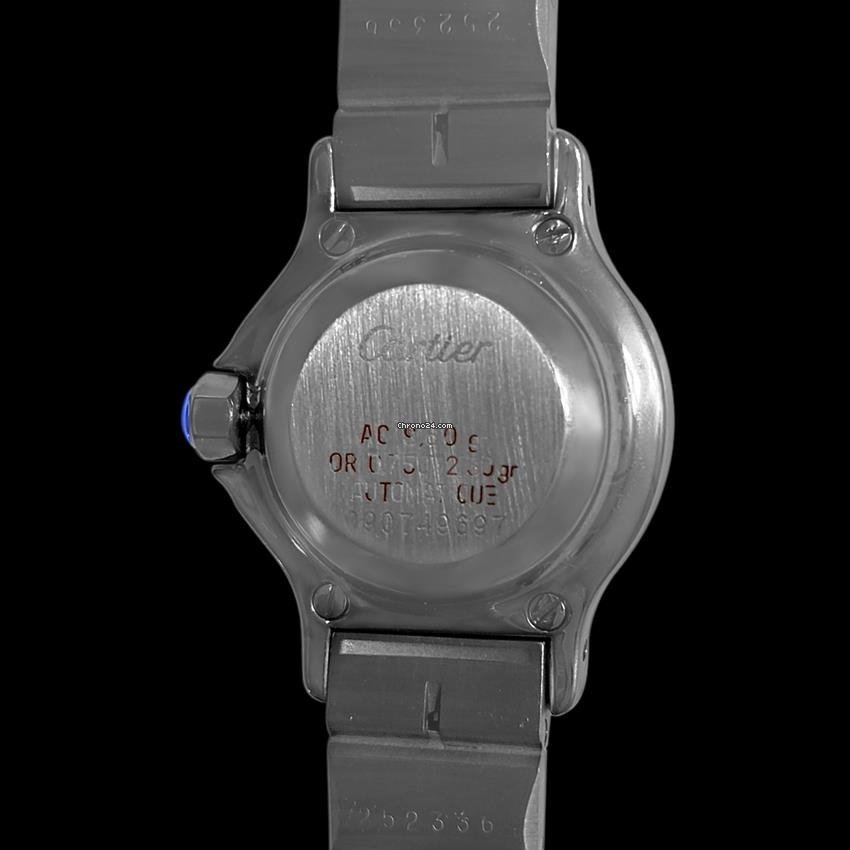 IMG_9081 Cartier Mens watch Unisex Automatic Gold Steel 8437ST Replica 8
