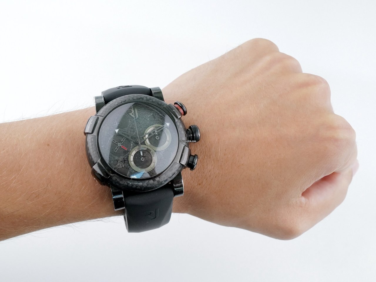 IMG_9081 Romain Jerome Moon-DNA Mens watch Unisex Automatic Steel RJ.M.CH.001.01 Replica 8