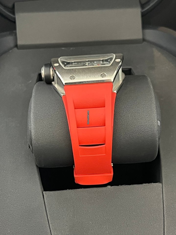 IMG_9081 Richard Mille RM 010 Mens watch Unisex Automatic White gold RM010 Replica 8