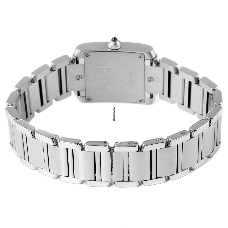 IMG_9081 Cartier Tank Francaise Womens watch Quartz W51008Q3 Replica 8