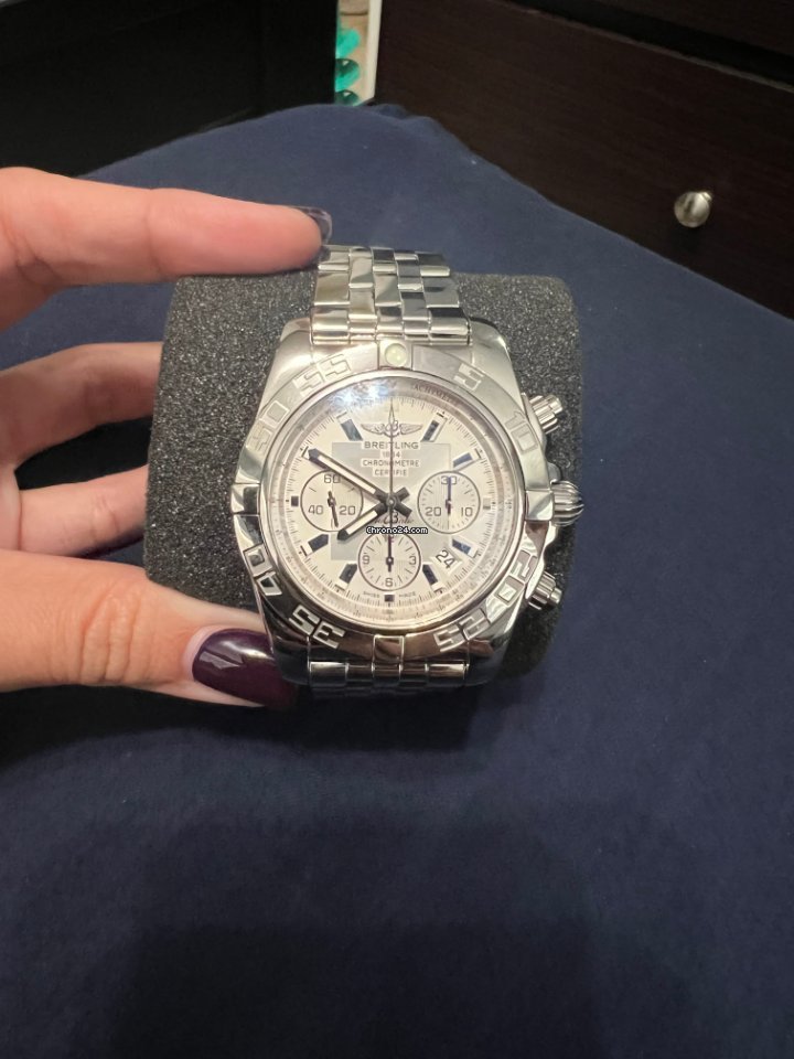 IMG_9081 Breitling Chronomat 44 Mens watch Unisex Automatic Steel AB011012 G684-375A Replica 8
