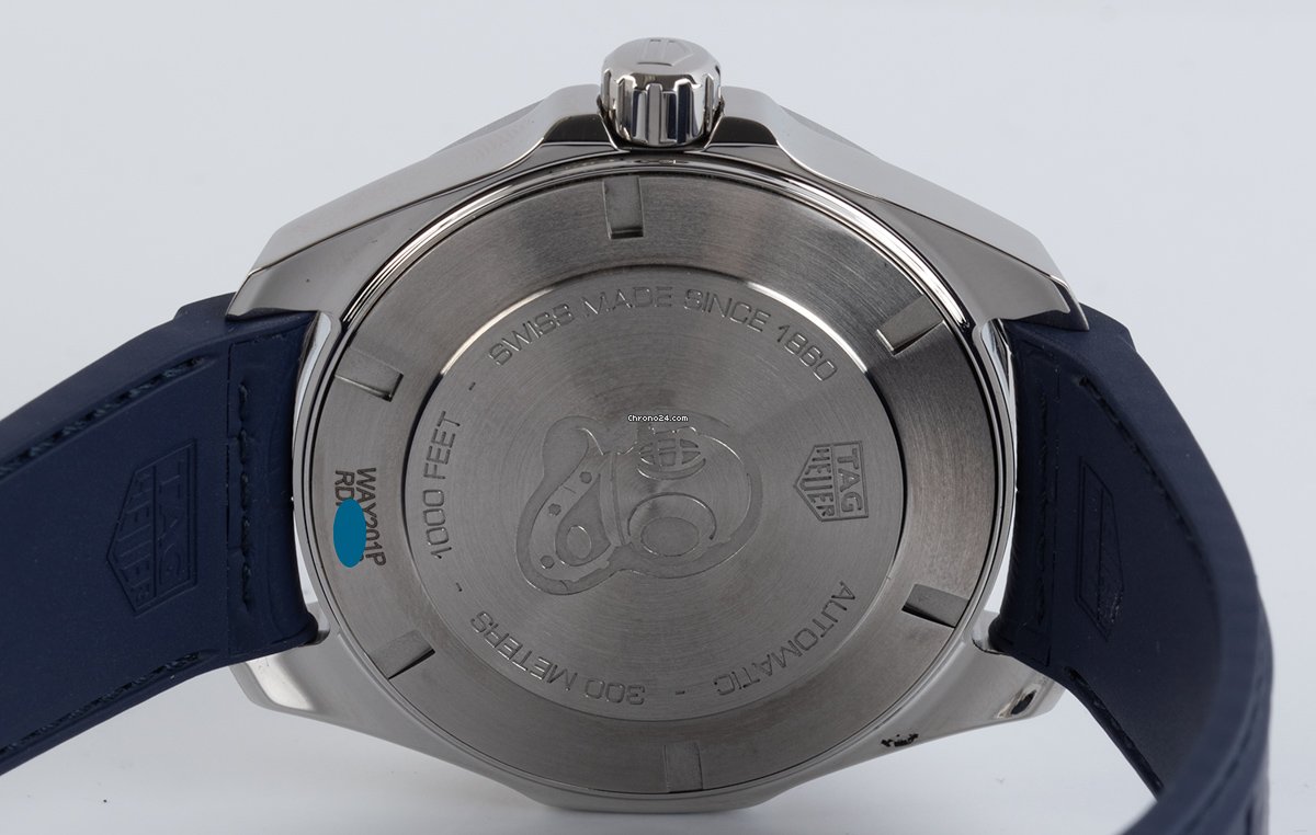 IMG_9081 TAG Heuer Aquaracer 300M Mens watch Unisex Automatic Steel WAY201P.FT6178 Replica 8