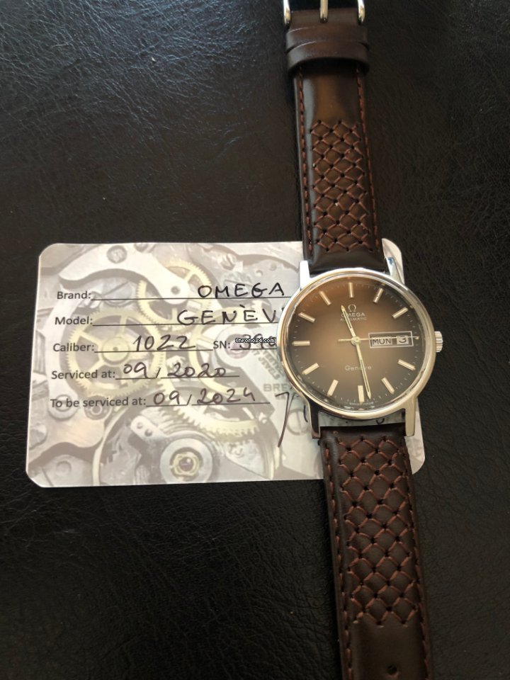 IMG_9081 Omega Geneve Mens watch Unisex Automatic Steel 1660209 Replica 8