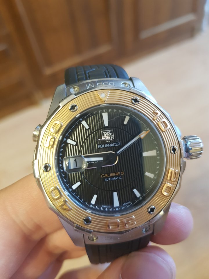 IMG_9081 TAG Heuer Aquaracer 500M Mens watch Unisex Automatic Steel WAJ2150 Replica 8