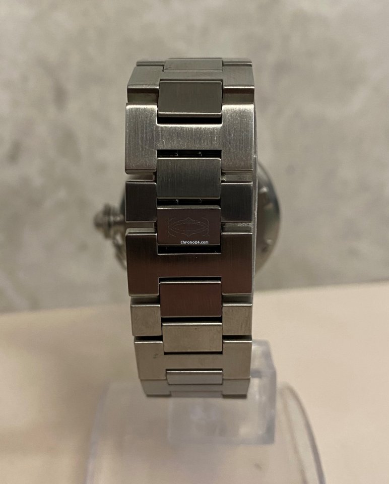 IMG_9081 Cartier Pasha Mens watch Unisex Automatic Steel 2550 Replica 8