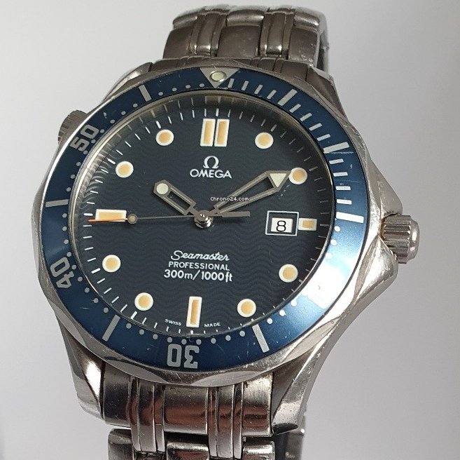 IMG_9081 Omega Seamaster Diver 300 M Mens watch Unisex Quartz Steel 25418000 Replica 8