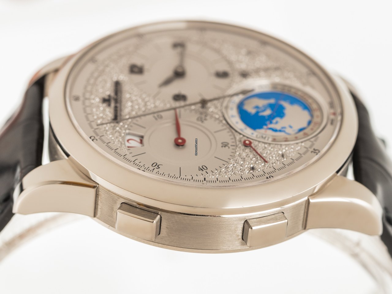 IMG_9081 Jaeger-LeCoultre Duometre Mens watch Unisex Manual winding White gold 606.35.40 Replica 8