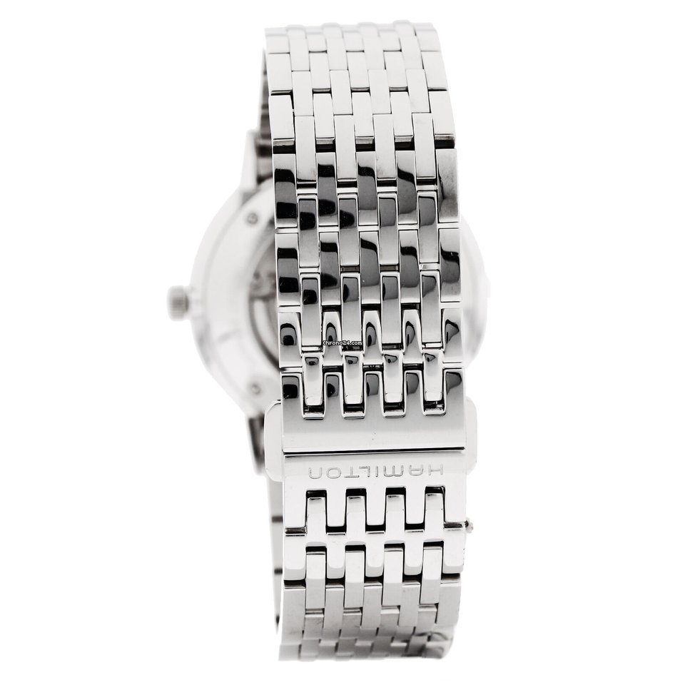 IMG_9081 Hamilton Intra-Matic Mens watch Unisex Automatic Steel NUMBER H38755131 Replica 8