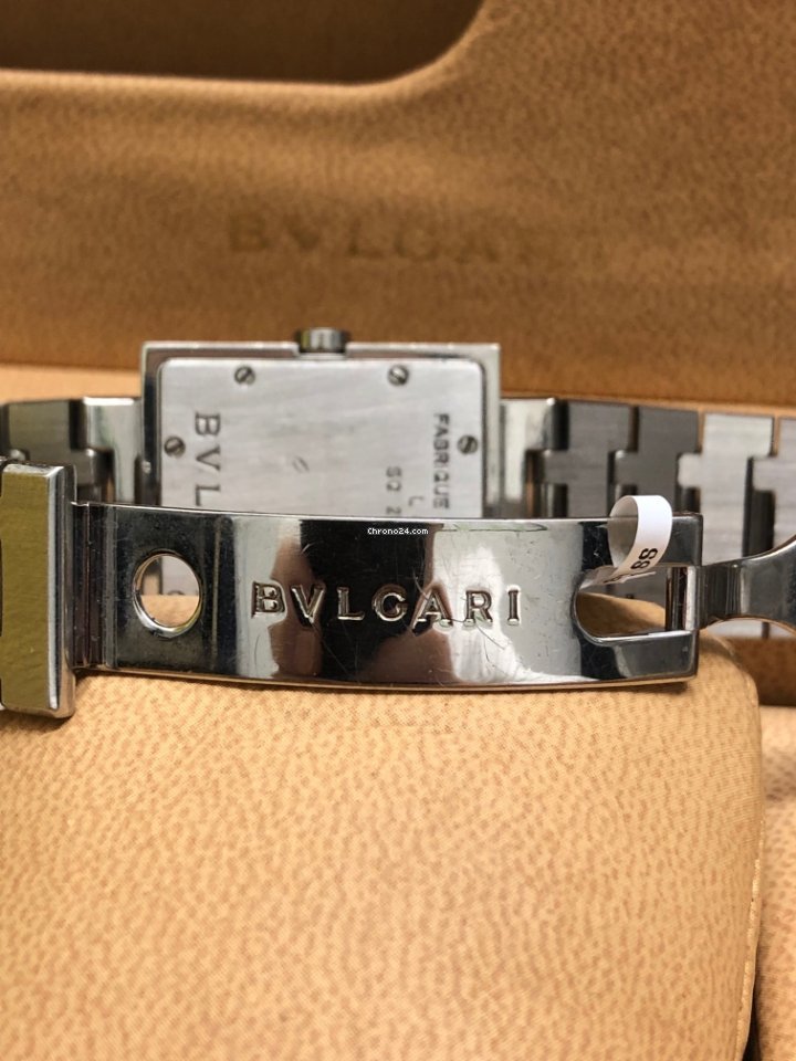 IMG_9081 Bulgari Quadrato Womens watch Quartz Steel SQ27SSD Replica 8