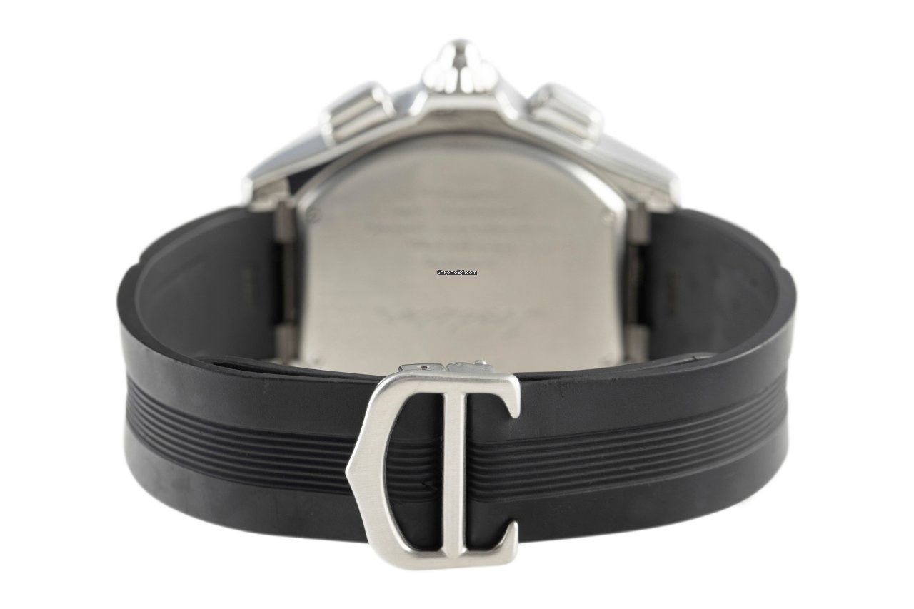 IMG_9081 Cartier Roadster Mens watch Unisex Automatic Steel 3405 Replica 8