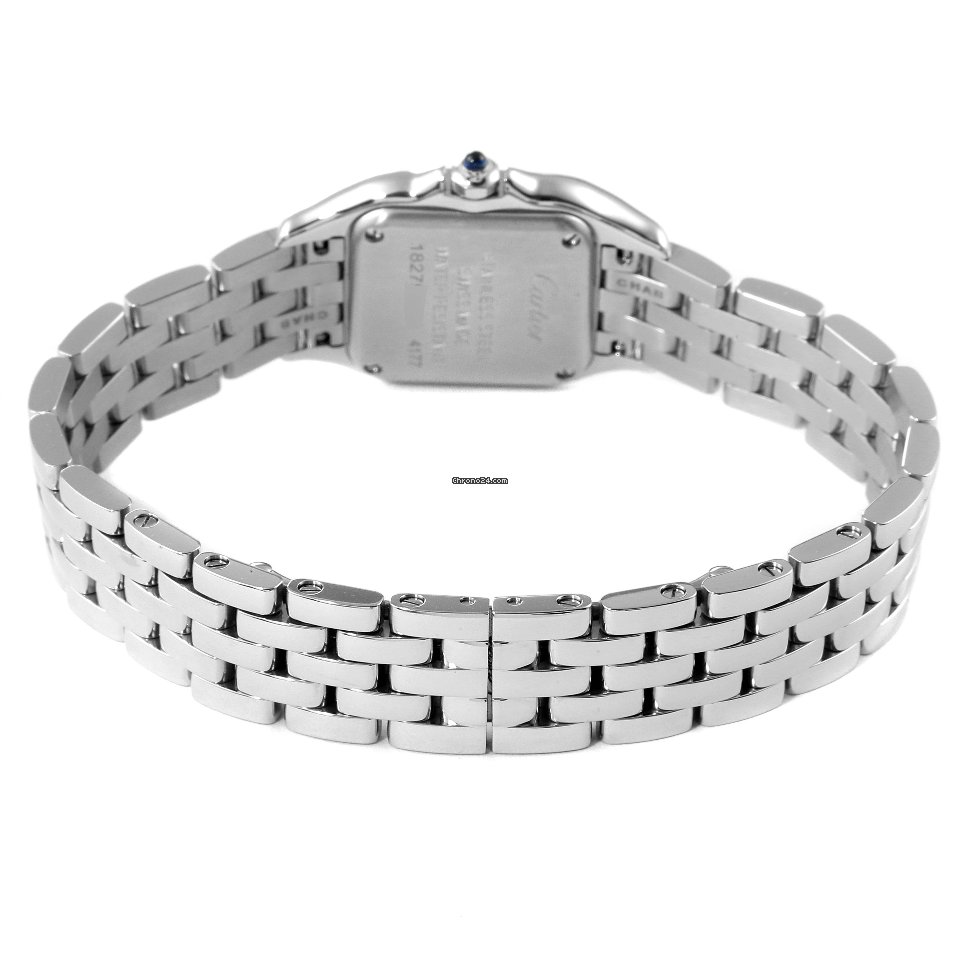 IMG_9081 Cartier Panthere Womens watch Quartz Steel W4PN0007 Replica 8