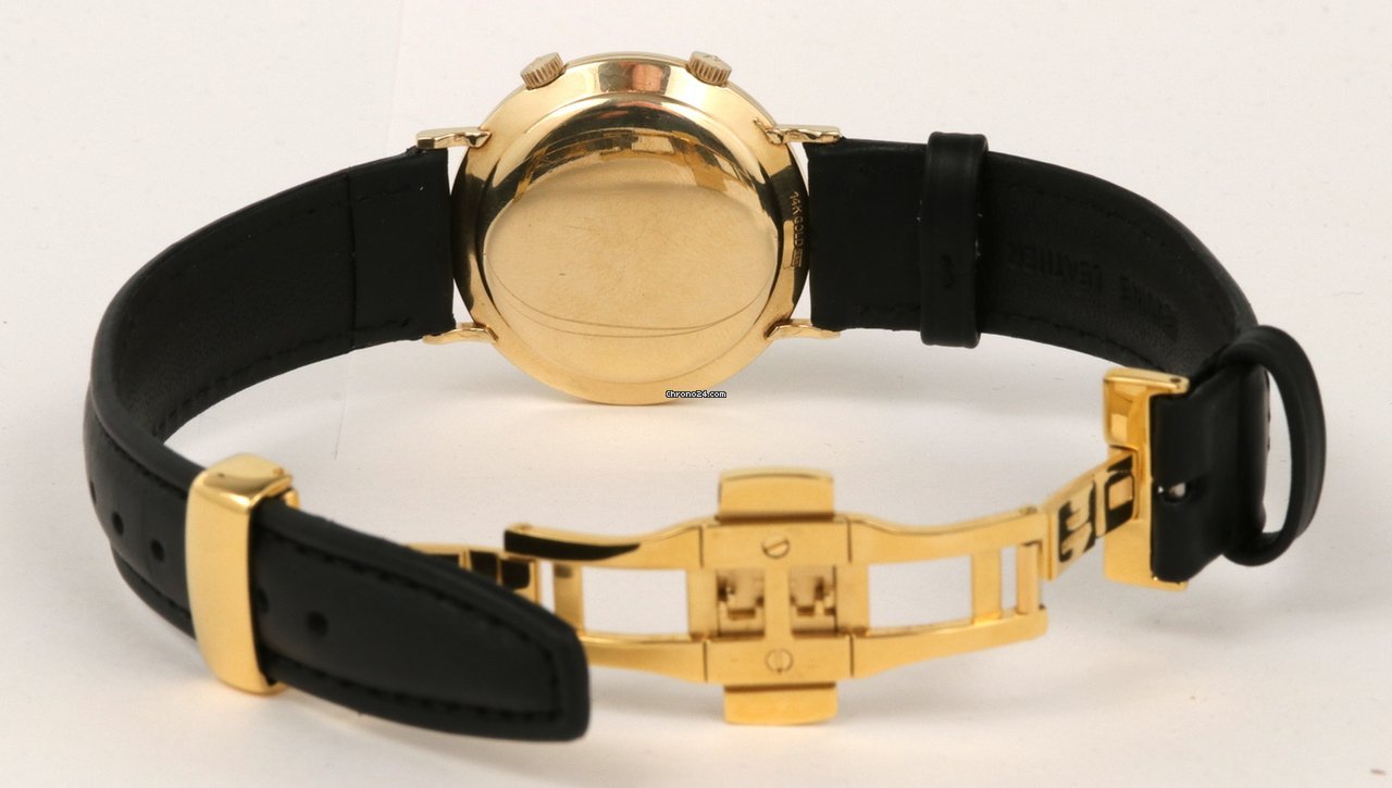 IMG_9081 Jaeger-LeCoultre Mens watch Unisex Automatic Yellow gold Jaeger Le Coultre Vintage Memovox Alarm 14k Yellow Gold Replica 8