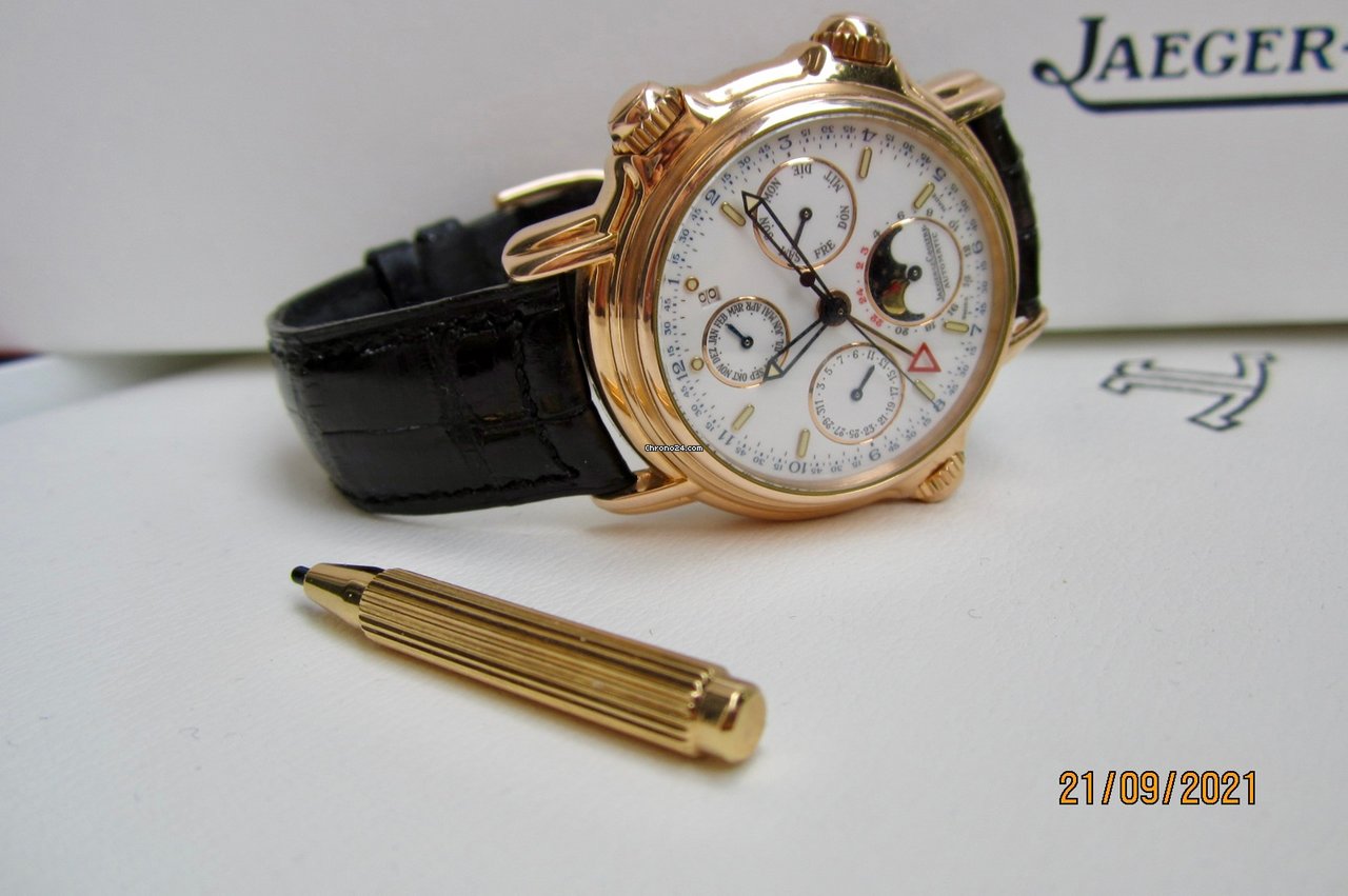IMG_9081 Jaeger-LeCoultre Mens watch Unisex Automatic Rose gold 180.240.990 Replica 8