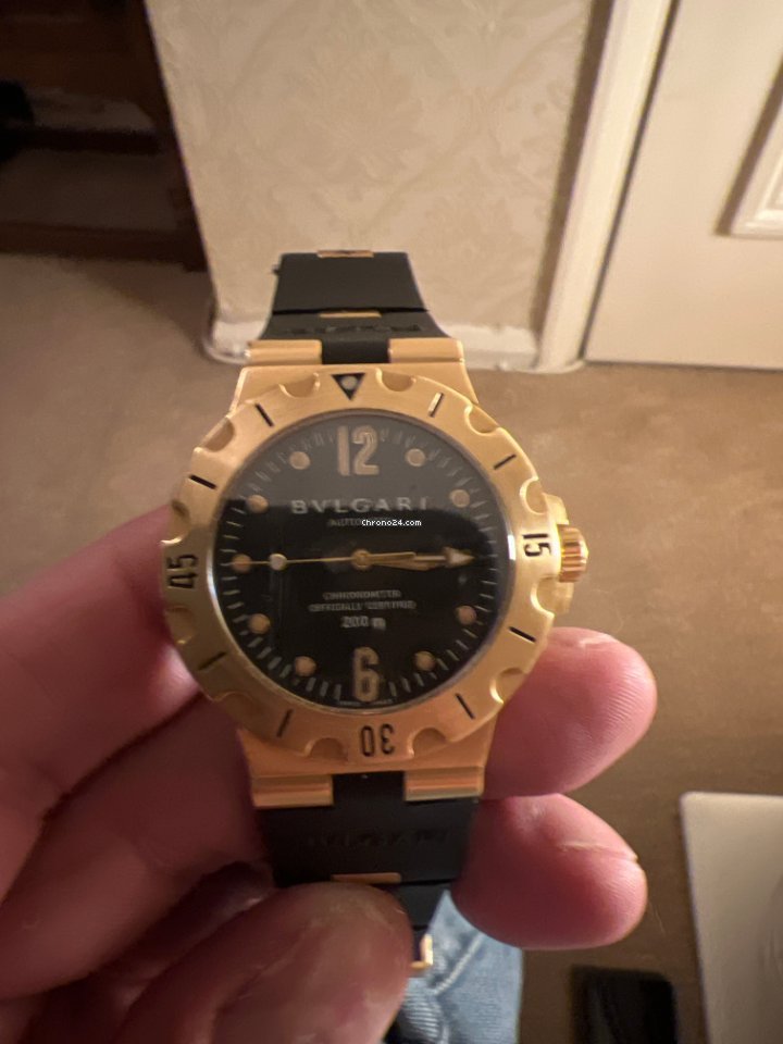 IMG_9081 Bulgari Mens watch Unisex Automatic Yellow gold L254 Replica 8
