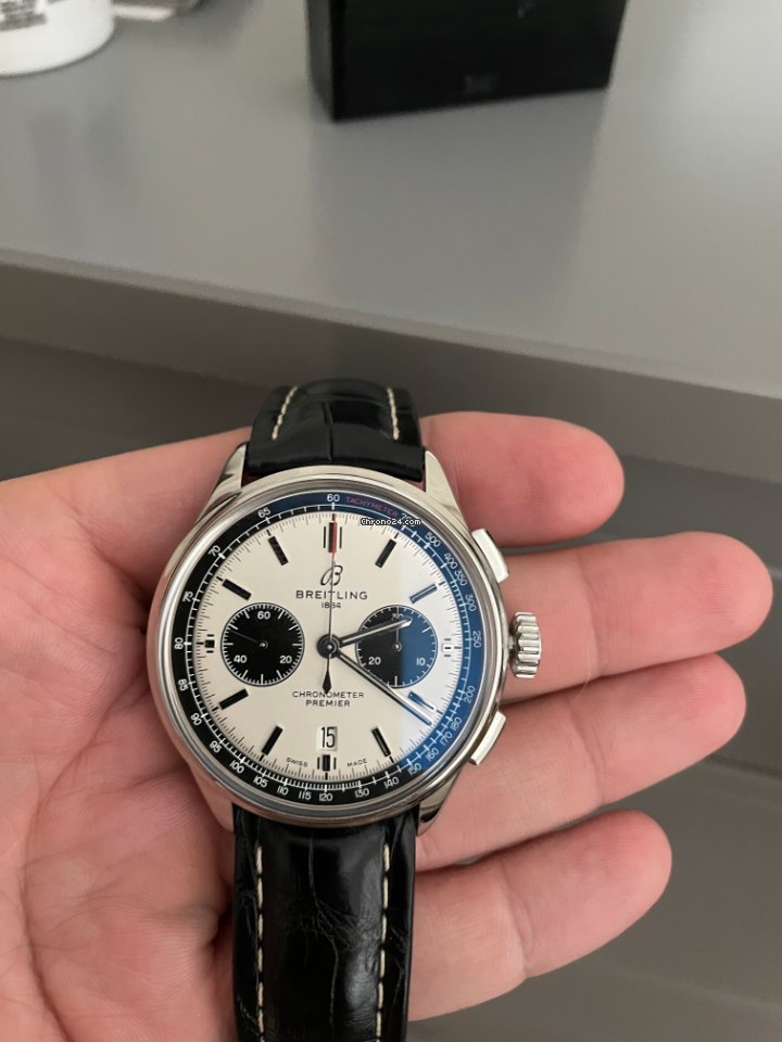 IMG_9081 Breitling Mens watch Unisex Automatic Steel AB0118221G1P1 Replica 8