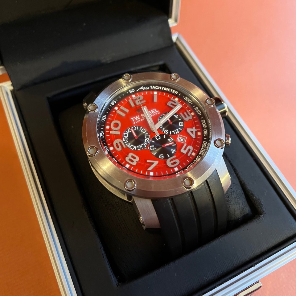 IMG_9081 TW Steel Mens watch Unisex Quartz Aluminum TW602 A1GP Replica 8
