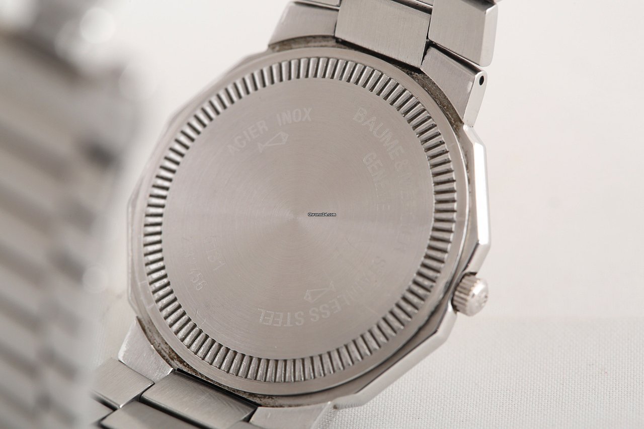 IMG_9081 Baume & Mercier Riviera Mens watch Unisex Quartz Steel Baume & Mercier 5131 Replica 8
