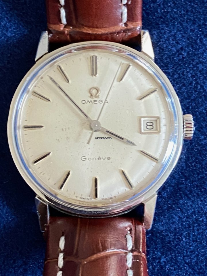 IMG_9081 Omega Geneve Mens watch Unisex Manual winding Steel 136 00011 Replica 8