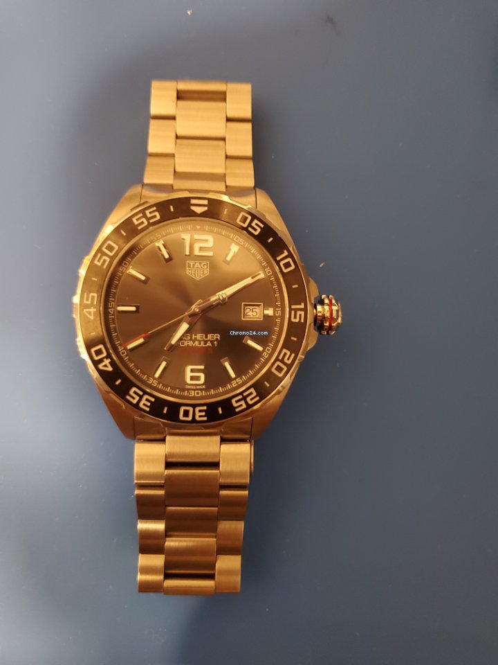IMG_9081 TAG Heuer Formula 1 Calibre 5 Mens watch Unisex Automatic Steel WAZ2011.BA0842 Replica 8