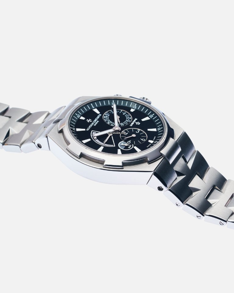 IMG_9081 Vacheron Constantin Overseas Dual Time Mens watch Unisex Automatic Steel 47450 B01A Replica 8