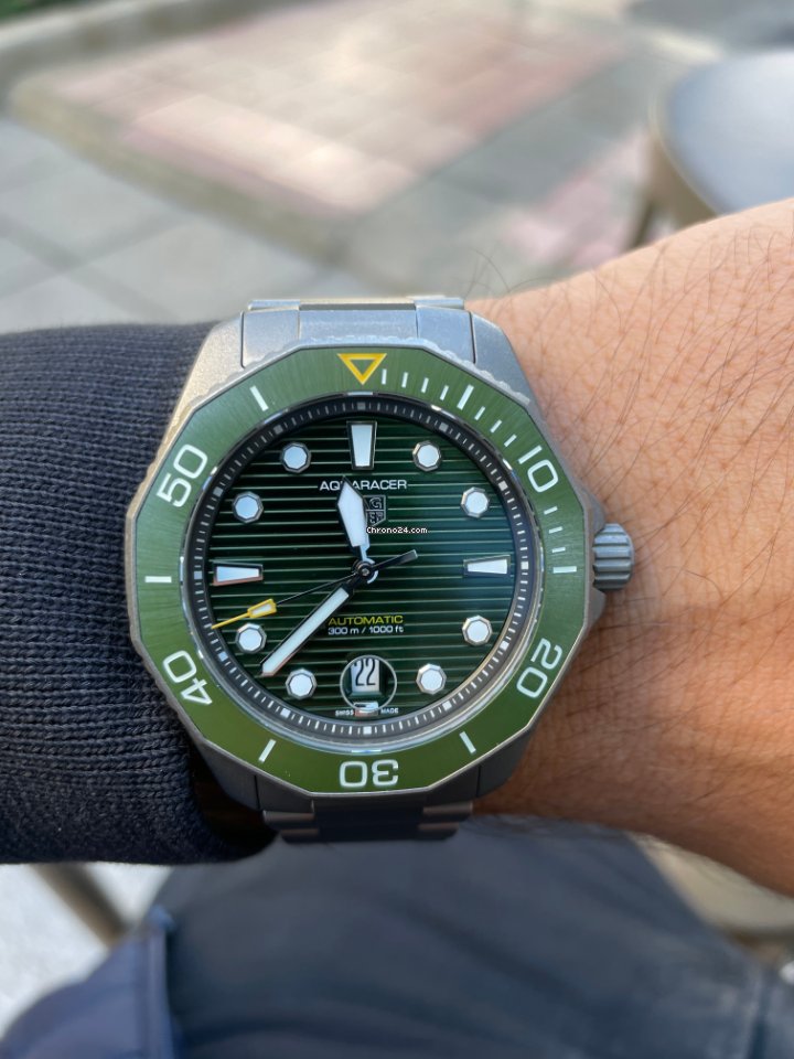 IMG_9081 TAG Heuer Aquaracer 300M Mens watch Unisex Automatic Titanium WBP208B.BF0631 Replica 8