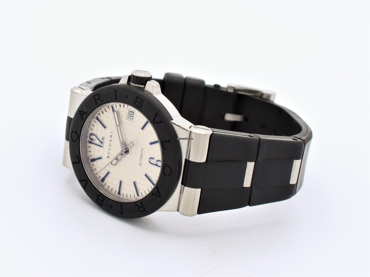 IMG_9081 Bulgari Diagono Mens watch Unisex Automatic Steel DG 35 SV Replica 8