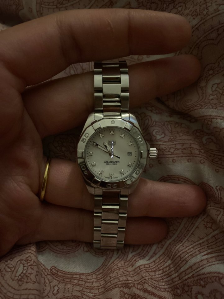 IMG_9081 TAG Heuer Aquaracer Lady Womens watch Quartz Steel WBD1414.BA0741 Replica 8