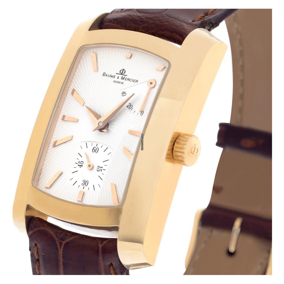 IMG_9081 Baume & Mercier Hampton Mens watch Unisex Automatic Rose gold 65362 Replica 8