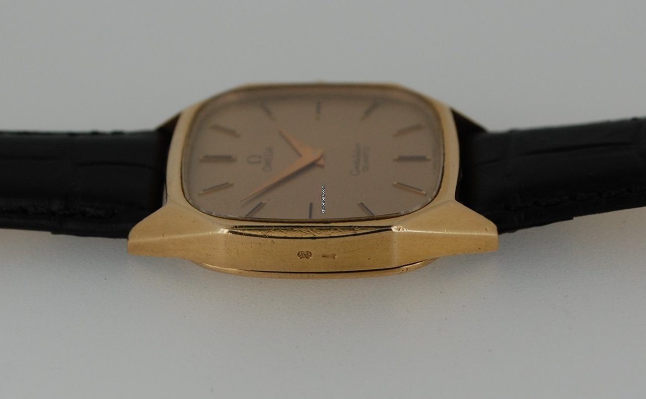 IMG_9081 Omega Constellation Mens watch Unisex Quartz Yellow gold 191.0014 Replica 8