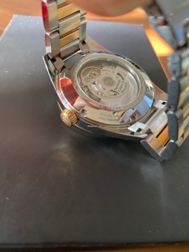 IMG_9081 TAG Heuer Carrera Calibre 5 Mens watch Unisex Automatic Gold Steel war215d.bd0784 Replica 8