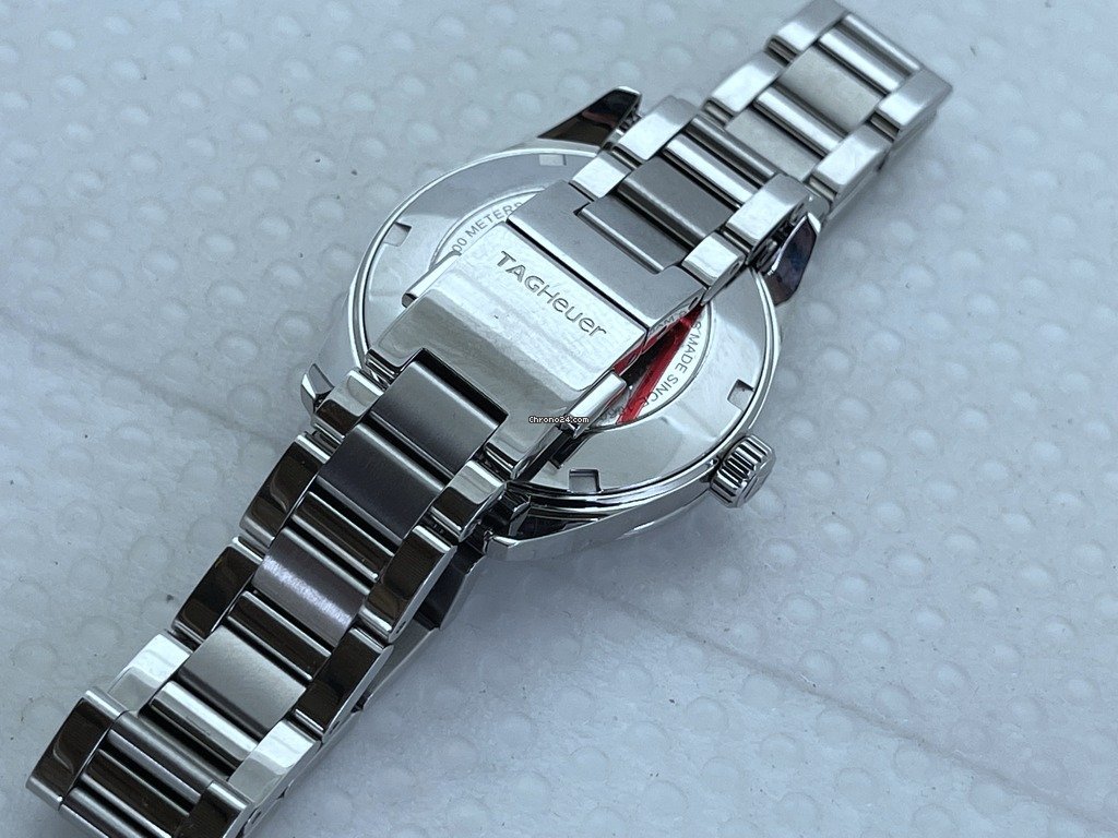IMG_9081 TAG Heuer Carrera Lady Womens watch Quartz Steel TAG Heuer Carrera Quartz White Mother of Pearl Dial Steel Womens Watch WAR1311.BA0778 Replica 8
