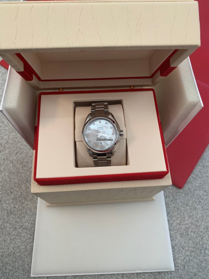 IMG_9081 Omega Seamaster Aqua Terra Womens watch Automatic Steel 231.10.34.20.55.002 Replica 8