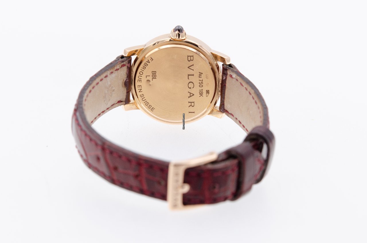 IMG_9081 Bulgari Bulgari Womens watch Quartz Rose gold 102751 BBLP26WGLC11 12 Replica 8