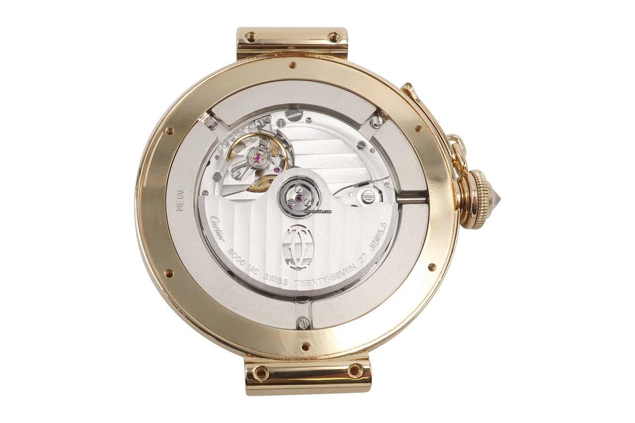 IMG_9081 Cartier Pasha Womens watch Automatic Yellow gold WJ120351 Replica 8