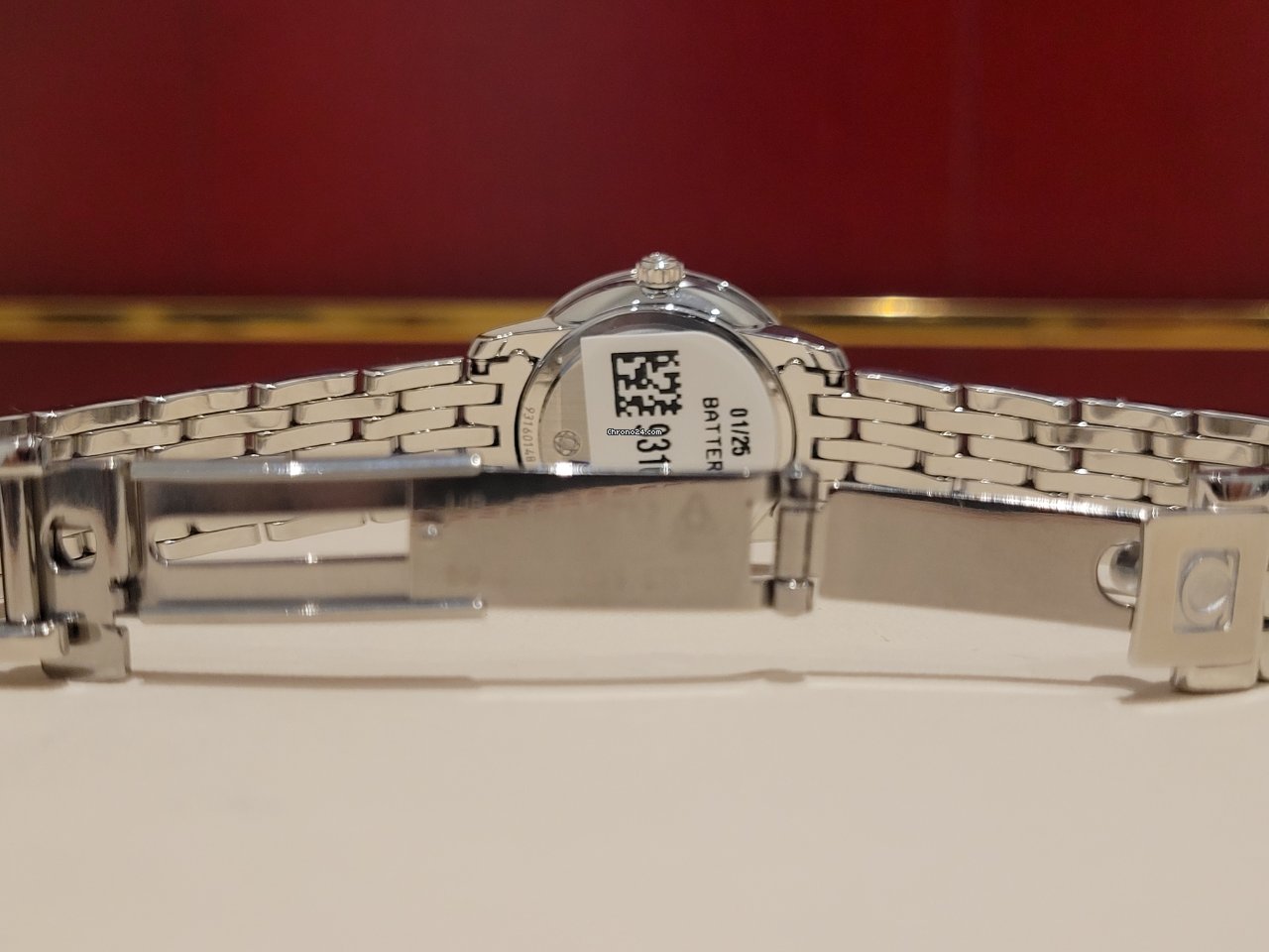 IMG_9081 Omega De Ville Prestige Womens watch Quartz Steel 424.10.24.60.55.001 Replica 8