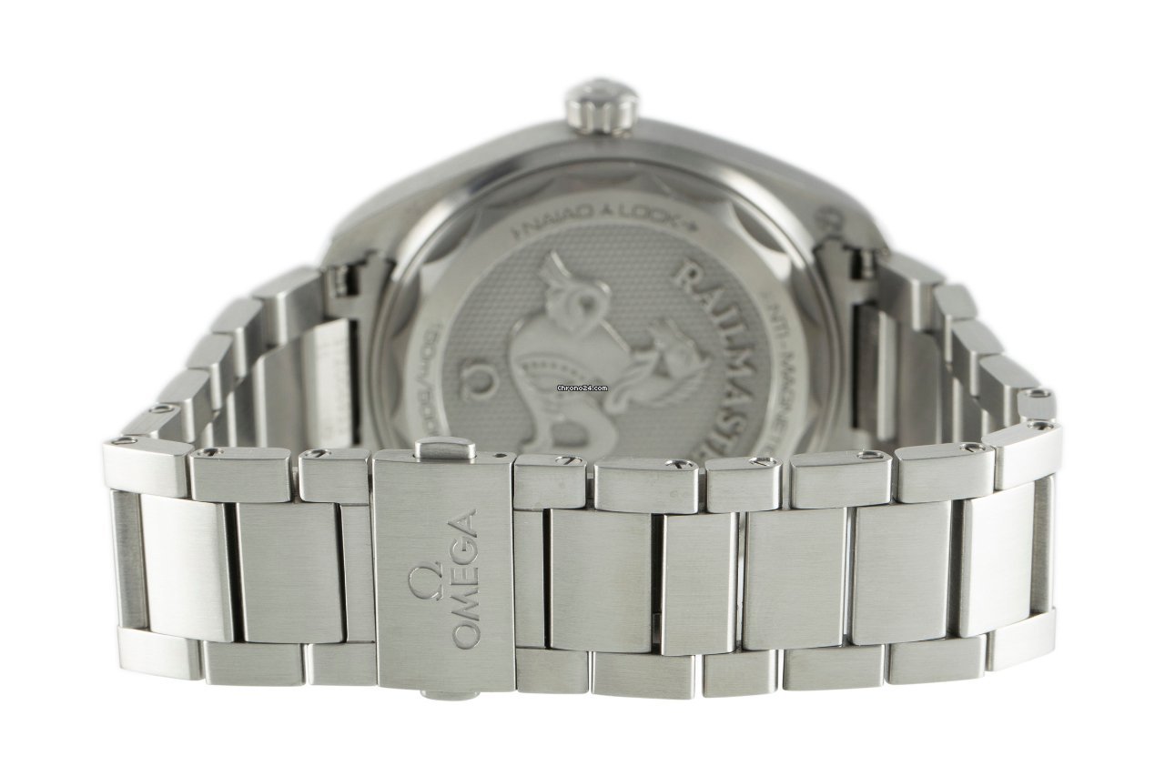 IMG_9081 Omega Seamaster Railmaster Mens watch Unisex Automatic Steel 220.12.40.20.01.001 Replica 8