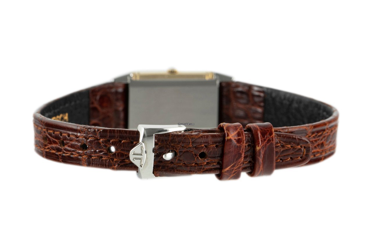 IMG_9081 Jaeger-LeCoultre Reverso Lady Womens watch Quartz Gold Steel 140.106.5 Replica 8