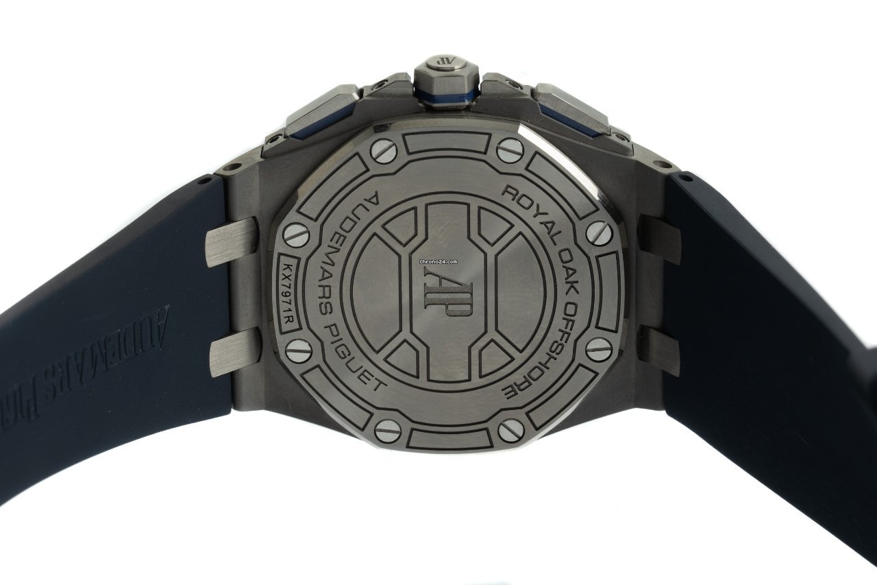 IMG_9081 Audemars Piguet Royal Oak Offshore Chronograph Mens watch Unisex Automatic Titanium 26480TI-OO-A027CA01 Replica 8