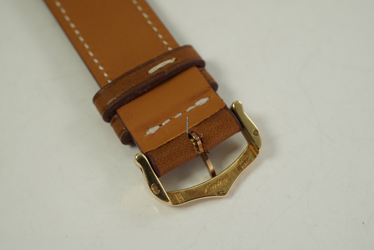 IMG_9081 Cartier Tank Francaise Mens watch Unisex Automatic Yellow gold 1840 Replica 8