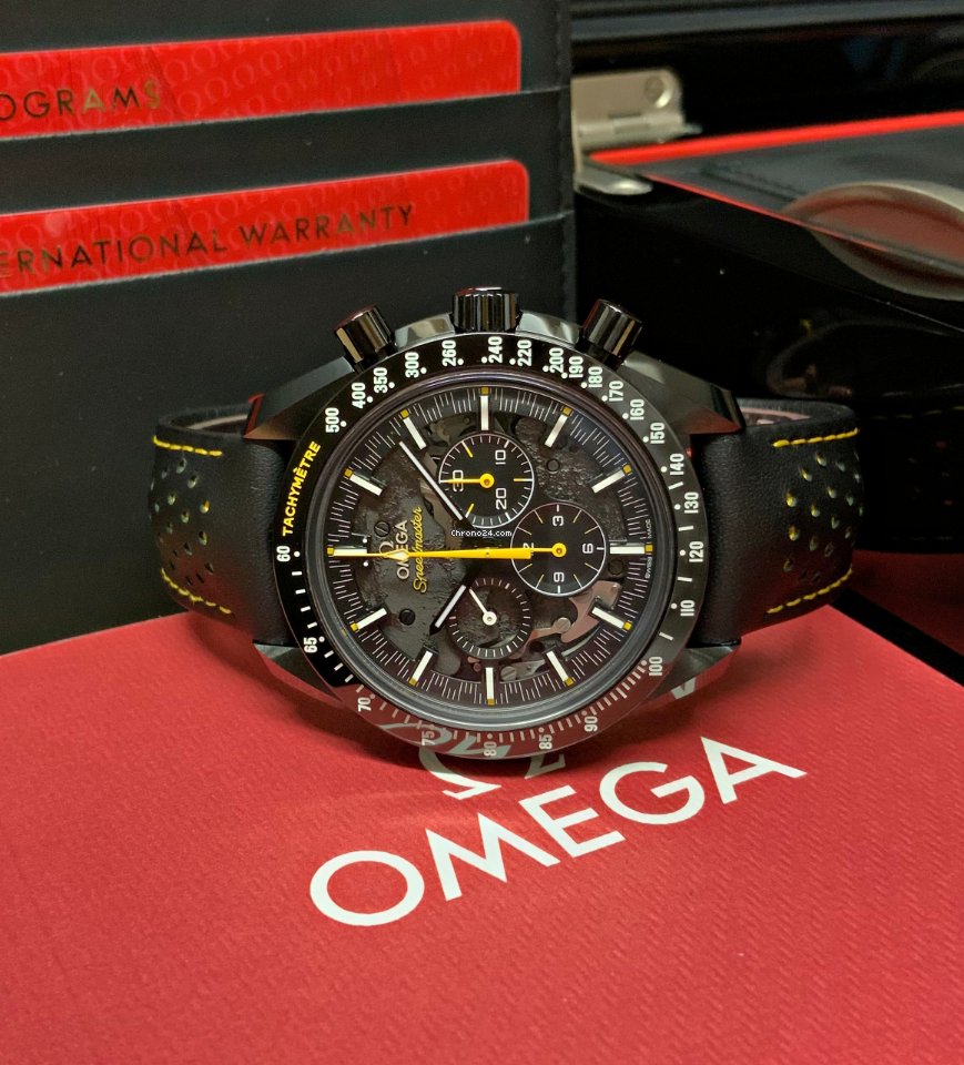 IMG_9081 Omega Speedmaster Professional Moonwatch Mens watch Unisex Manual winding Ceramic 311.92.44.30.01.001 Replica 8
