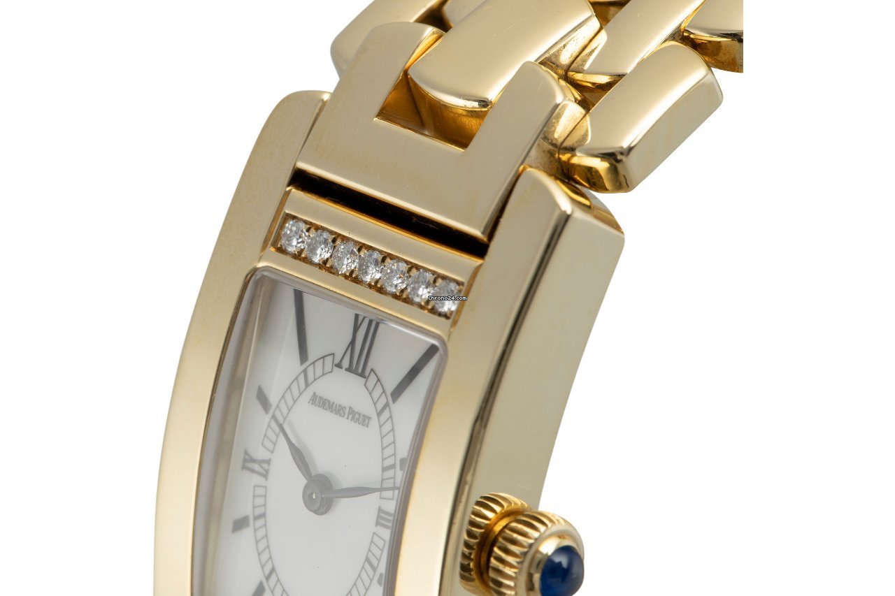 IMG_9081 Audemars Piguet Promesse Womens watch Quartz Yellow gold 67364BA Z 1156BA 01 Replica 8
